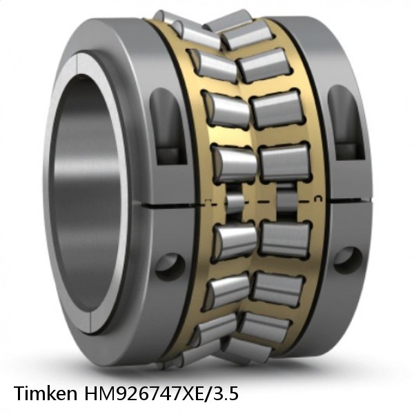 HM926747XE/3.5 Timken Tapered Roller Bearing Assembly