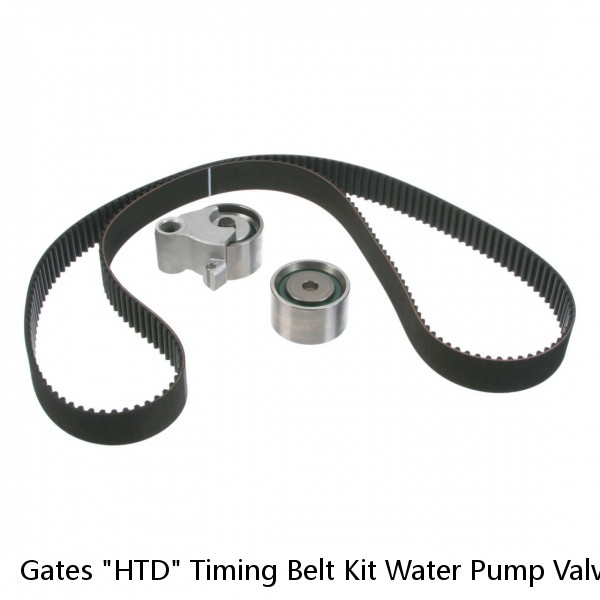 Gates "HTD" Timing Belt Kit Water Pump Valve Cover Gaskets 04-08 Chevy Aveo 1.6L #1 small image