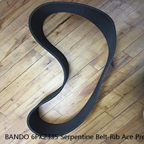 BANDO 6PK2335 Serpentine Belt-Rib Ace Precision Engineered V-Ribbed Belt  #1 small image