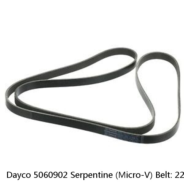 Dayco 5060902 Serpentine (Micro-V) Belt: 2290mm X 6 Ribs. #1 small image