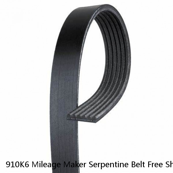 910K6 Mileage Maker Serpentine Belt Free Shipping Free Returns 6PK2310 #1 image