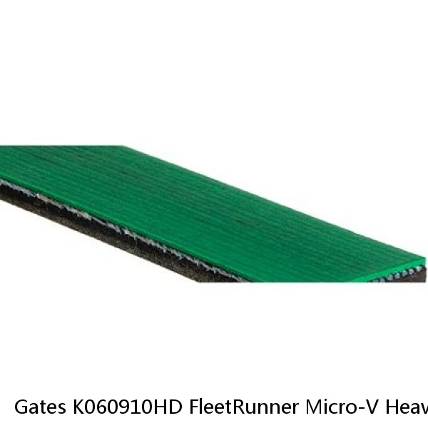 Gates K060910HD FleetRunner Micro-V Heavy Duty V-Ribbed Belt #1 image