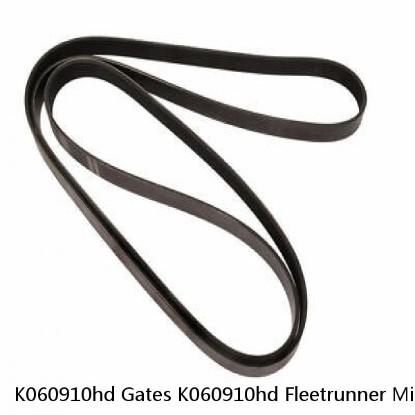 K060910hd Gates K060910hd Fleetrunner Micro V Serpentine Drive Belt #1 image
